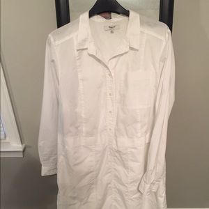 Madewell dress white
